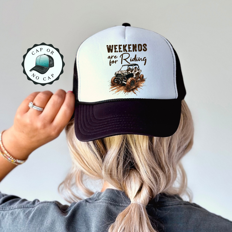 Weekends are for Riding Foam Trucker Hat