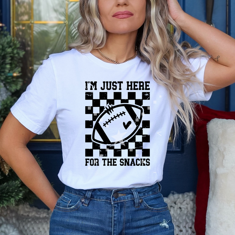 Just Here For The Snacks kids and Adult Unisex T-Shirt