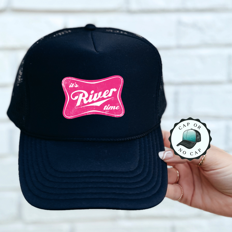 It's River Time Foam Trucker Hat