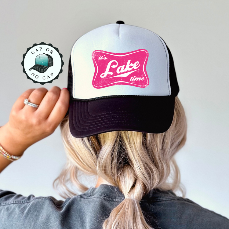 Lake Time Foam Trucker Hat