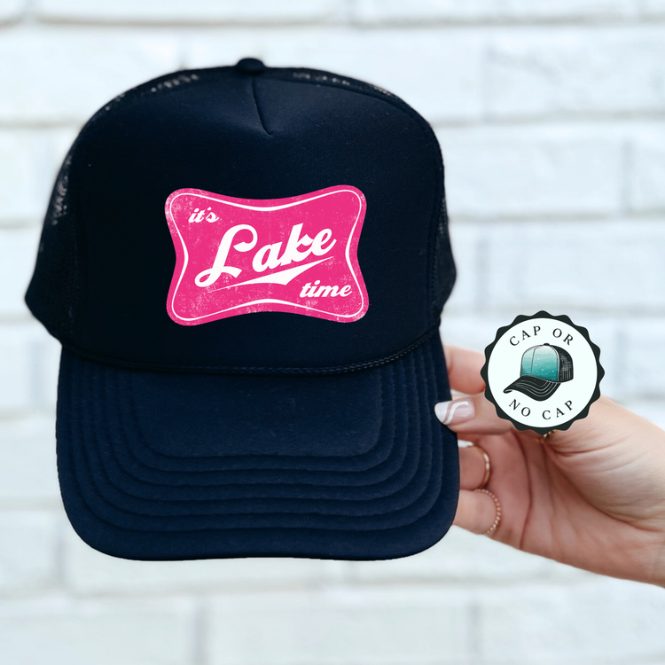 Lake Time Foam Trucker Hat