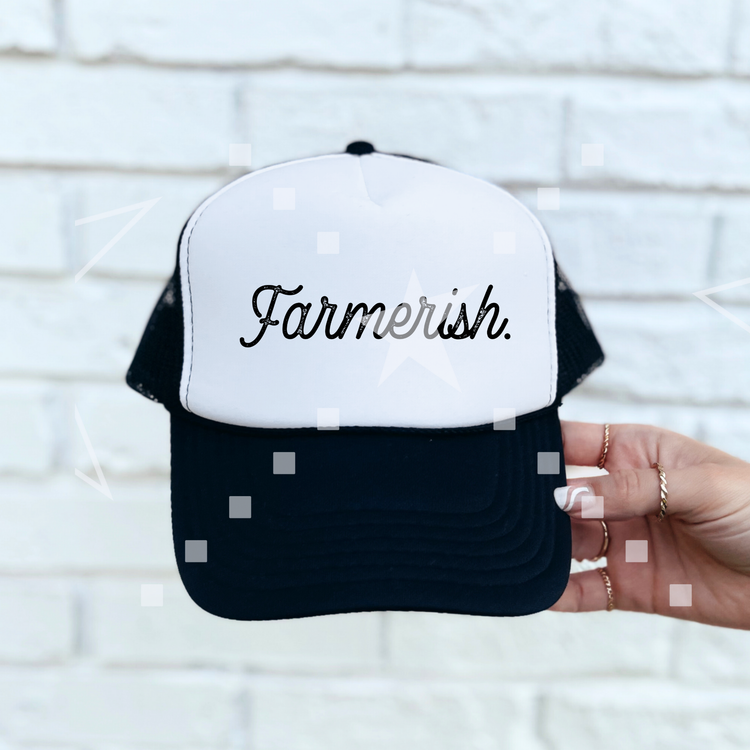 Farmerish Foam Trucker Hat