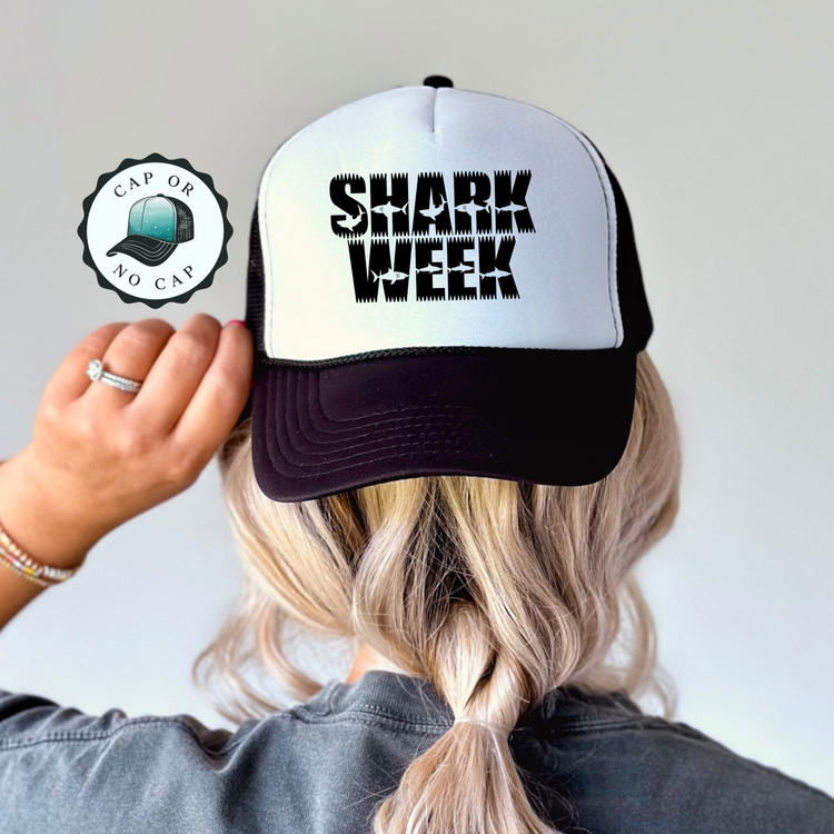 Shark Week Foam Trucker Hat