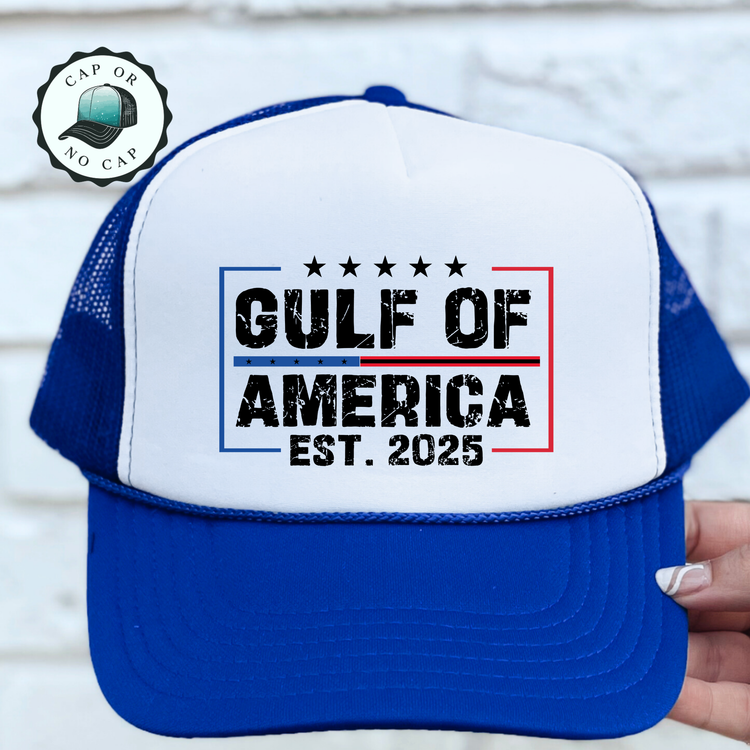 Gulf of America Foam Trucker Hat