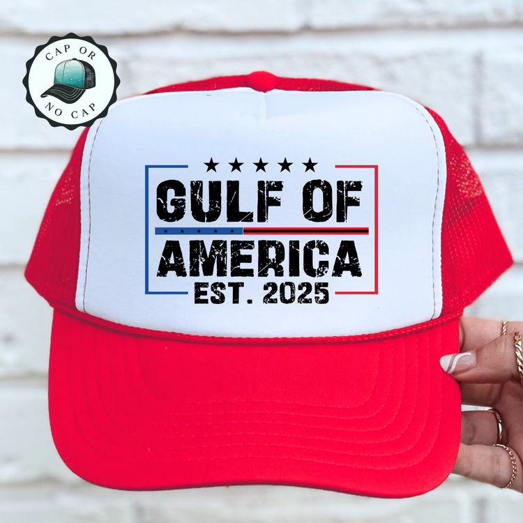 Gulf of America Foam Trucker Hat