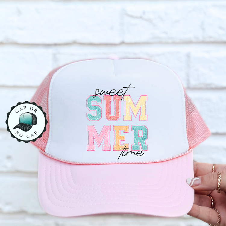 Sweet Summer Foam Trucker Hat