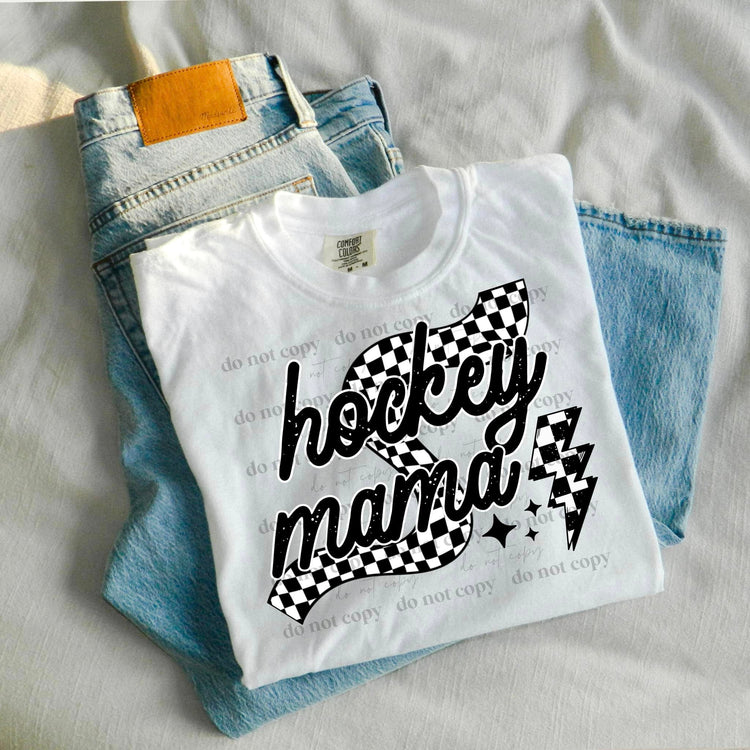 Hockey Mama Comfort Colors Shirt