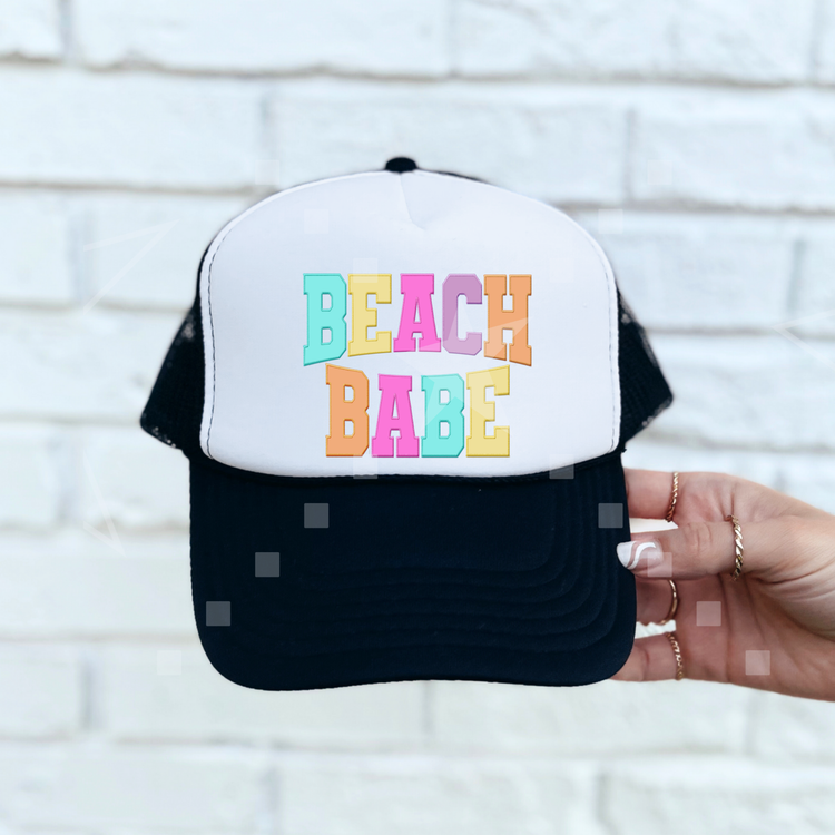 Beach Babe Foam Trucker Hat