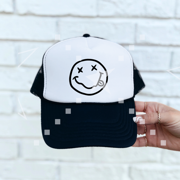 Silly Face Foam Trucker Hat