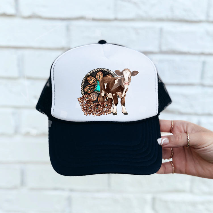 Cow Foam Trucker Hat