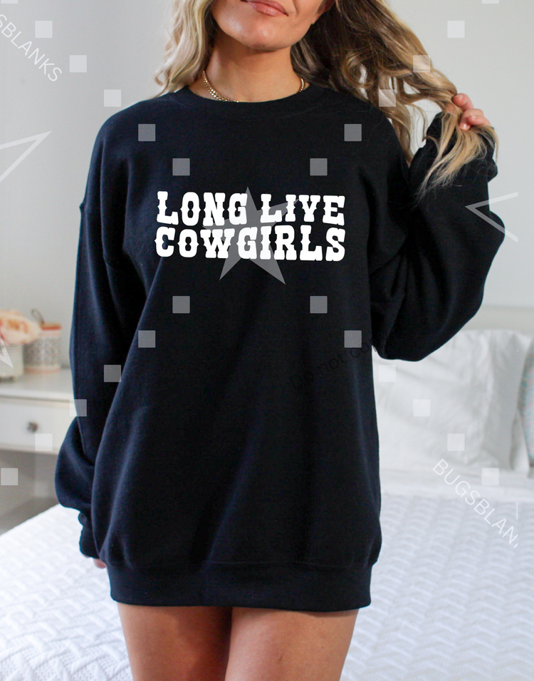 Long Live Cowgirls Crewneck Sweater