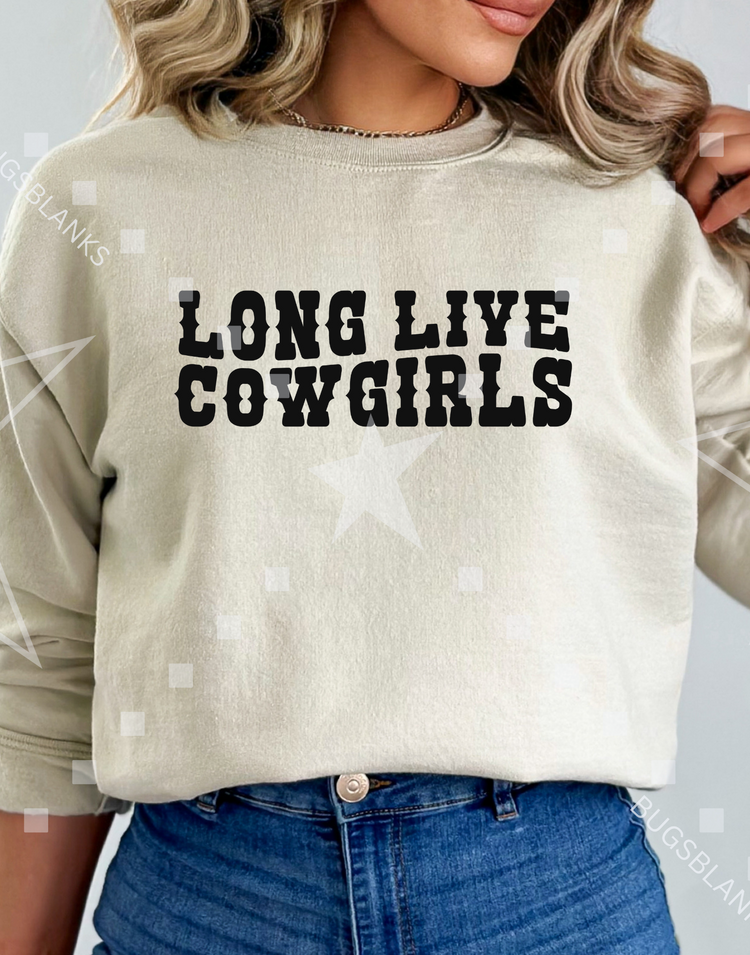 Long Live Cowgirls Crewneck Sweater
