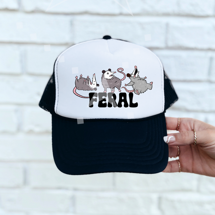 Feral Rat Foam Trucker Hat