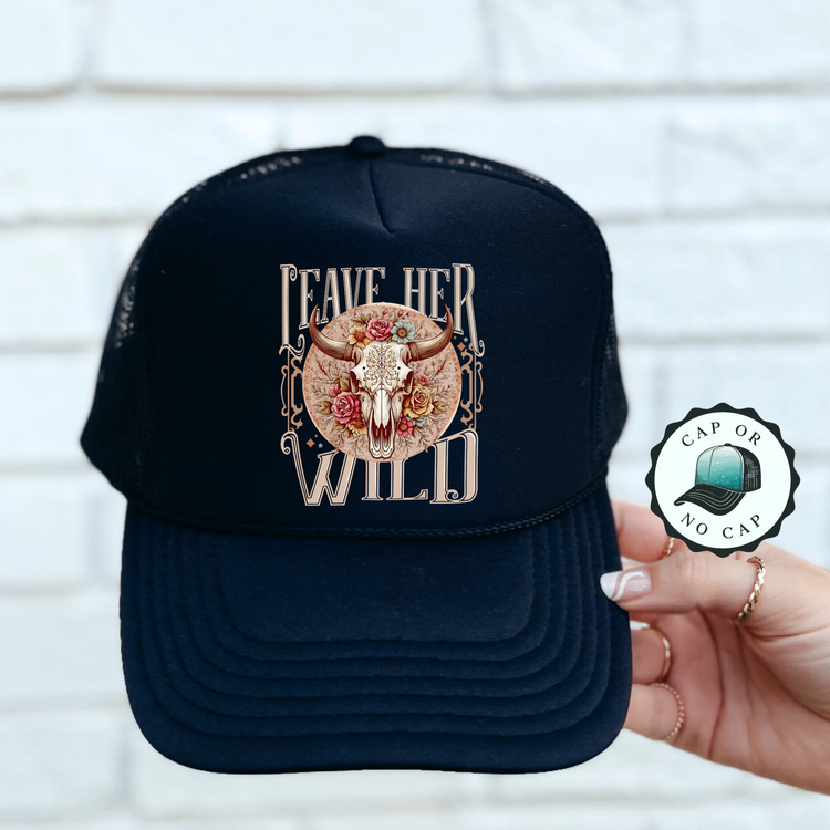 Leave her wild Foam Trucker Hat
