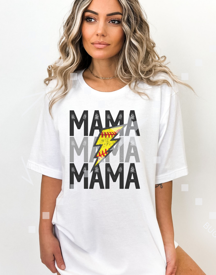 Mama Softball Shirt