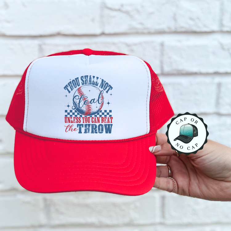Though shall not steal Foam Trucker Hat