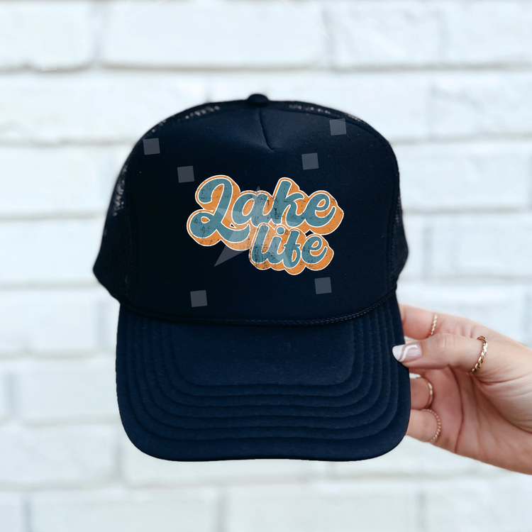 Lake Life Foam Trucker Hat