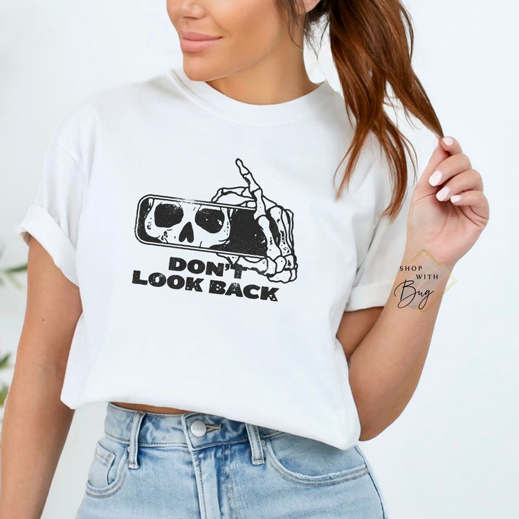 Don't Look Back Short Sleeve Shirt