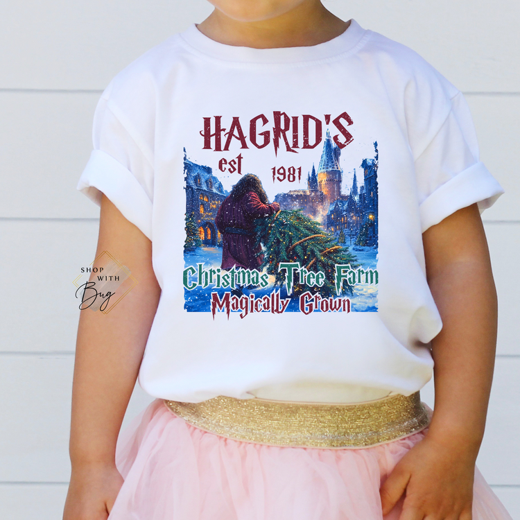Hagrid Tree Farm Kids Shirt