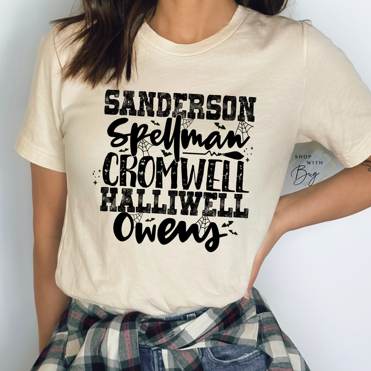 All the Witches Short Sleeve Shirt