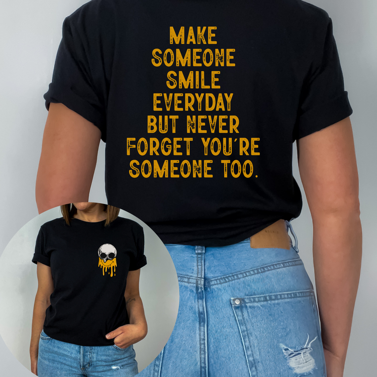 Make Someone Smile Short Sleeve Shirt