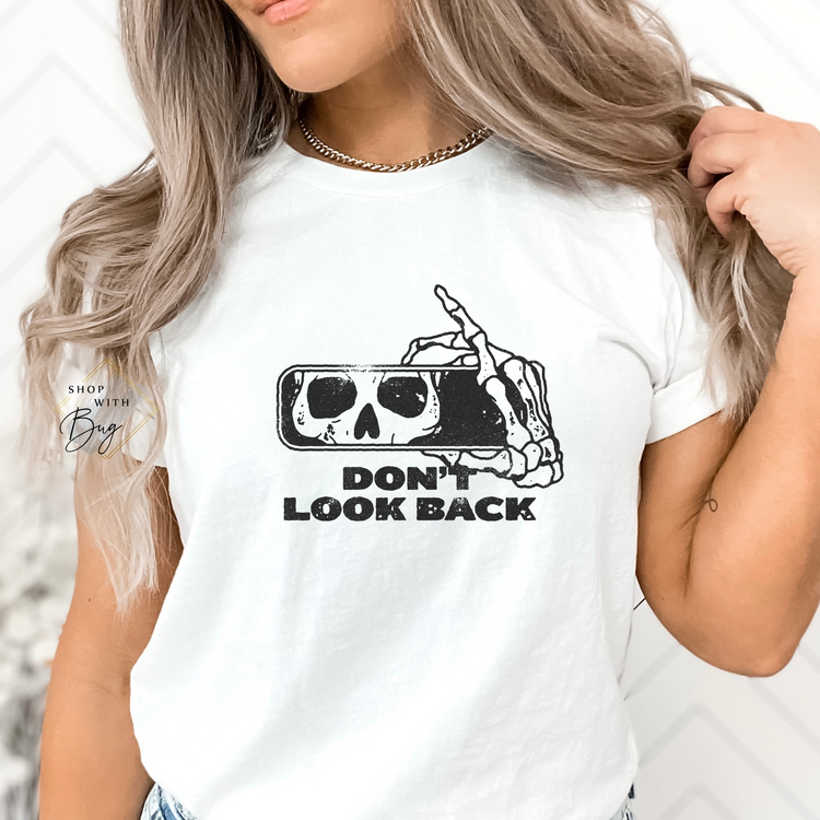 Don't Look Back Short Sleeve Shirt