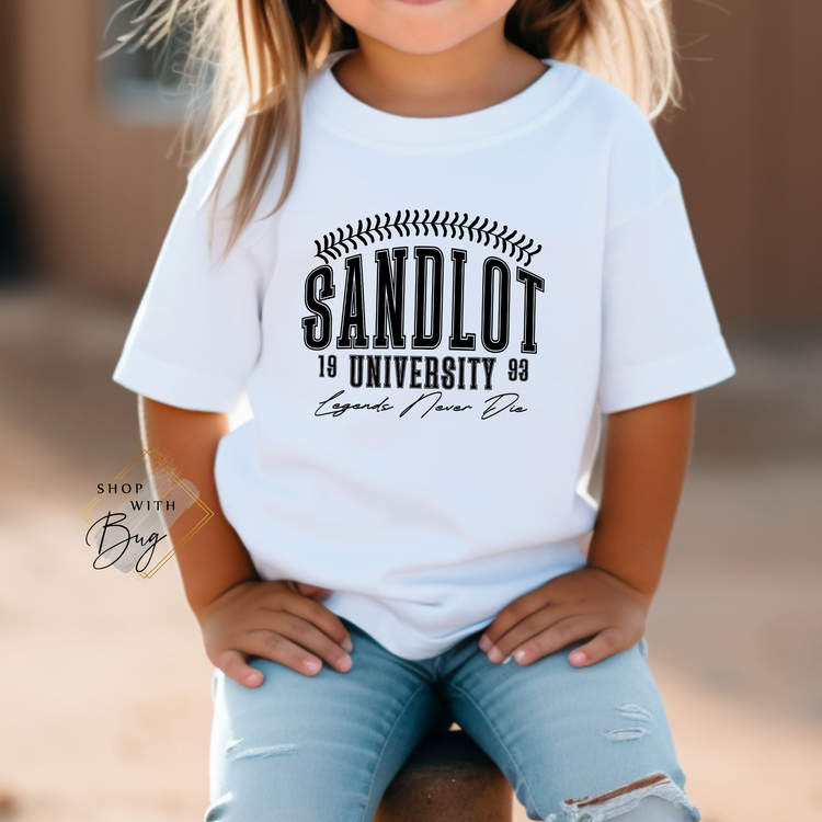Sandlot University Kids Unisex Shirt
