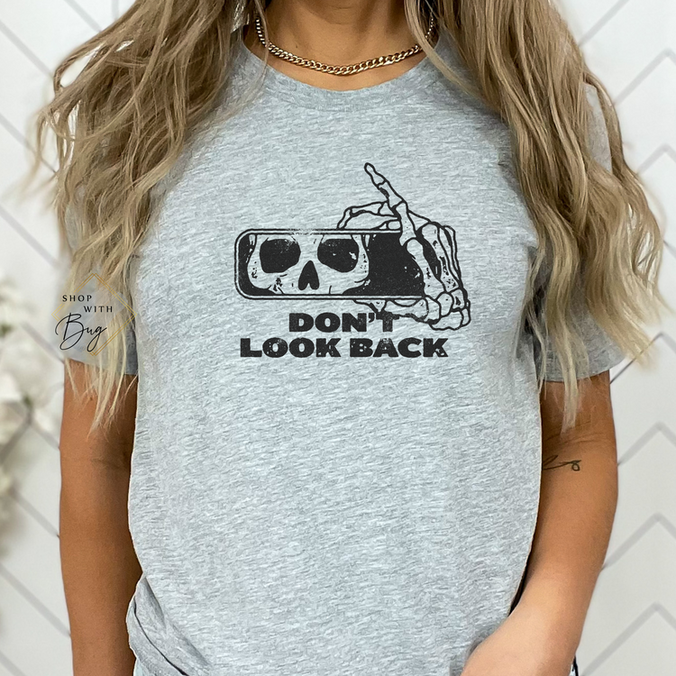 Don't Look Back Short Sleeve Shirt