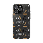 Music on World off Themed Phone Case, Floral Music tough case Case, Cute Dj Phone Cover