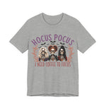 Pocus I need Coffee to Focus Halloween T-Shirt