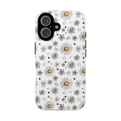 Daisy Flower Spring Phone Case, Floral Cottagecore tough case Case, Cute Nature Phone Cover
