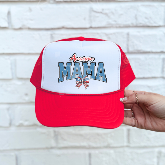 American Mama Foam Trucker Hat