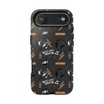 Music on World off Themed Phone Case, Floral Music tough case Case, Cute Dj Phone Cover