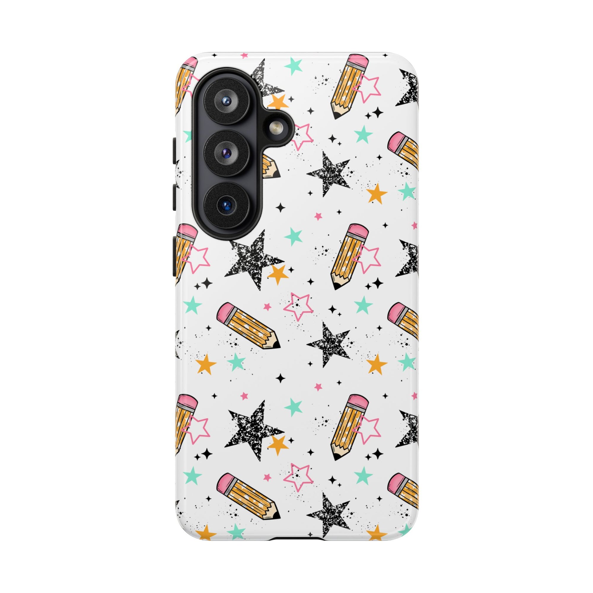 Teacher Life Phone Case, Pencils tough case Case, Cute Teacher Phone Cover