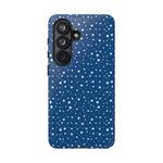 Blue Stars Themed Phone Case, Blue tough case Case, Cute Stars Phone Cover