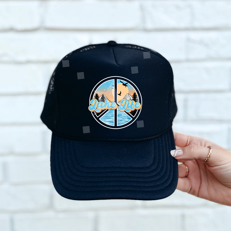 Lake Life Foam Trucker Hat