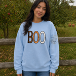 Boo Sweatshirt, Trendy Halloween Sweater, Spooky Season Sweater, Fall Vibes, Cute Ghost Sweatshirt, Stars Ghost