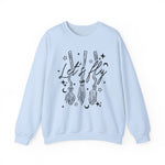 High Quality Lets Fly Halloween Crewneck Sweatshirt