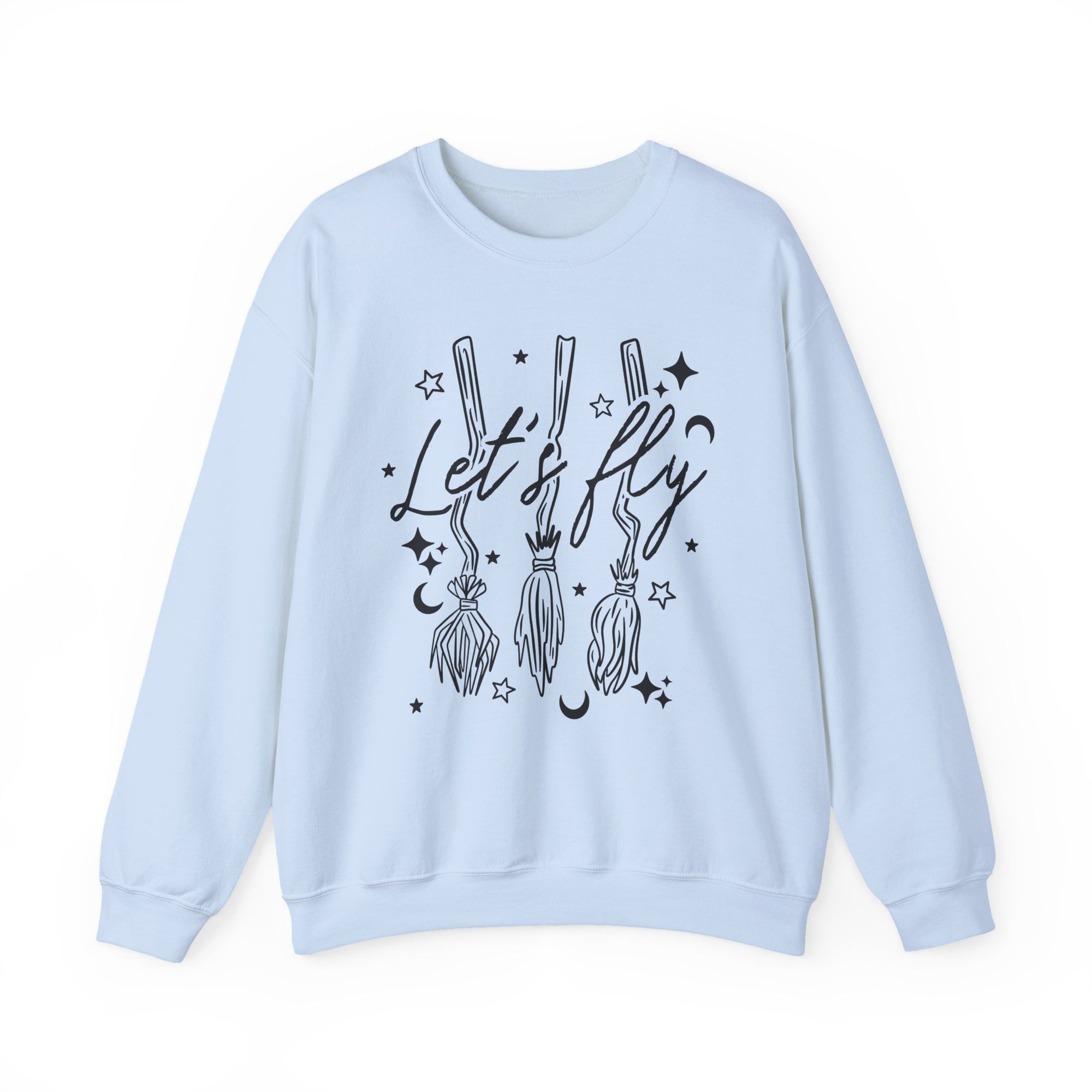 High Quality Lets Fly Halloween Crewneck Sweatshirt