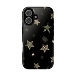 Camo Stars Phone Case, Floral Checkered Camo tough case Case, Cute Phone Cover