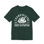 Thanksgiving Bring out the Best in Family Dysfunction Halloween Womens T-Shirt