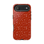 Red Stars Themed Phone Case, Red tough case Case, Cute Stars Phone Cover