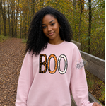 Boo Sweatshirt, Trendy Halloween Sweater, Spooky Season Sweater, Fall Vibes, Cute Ghost Sweatshirt, Stars Ghost