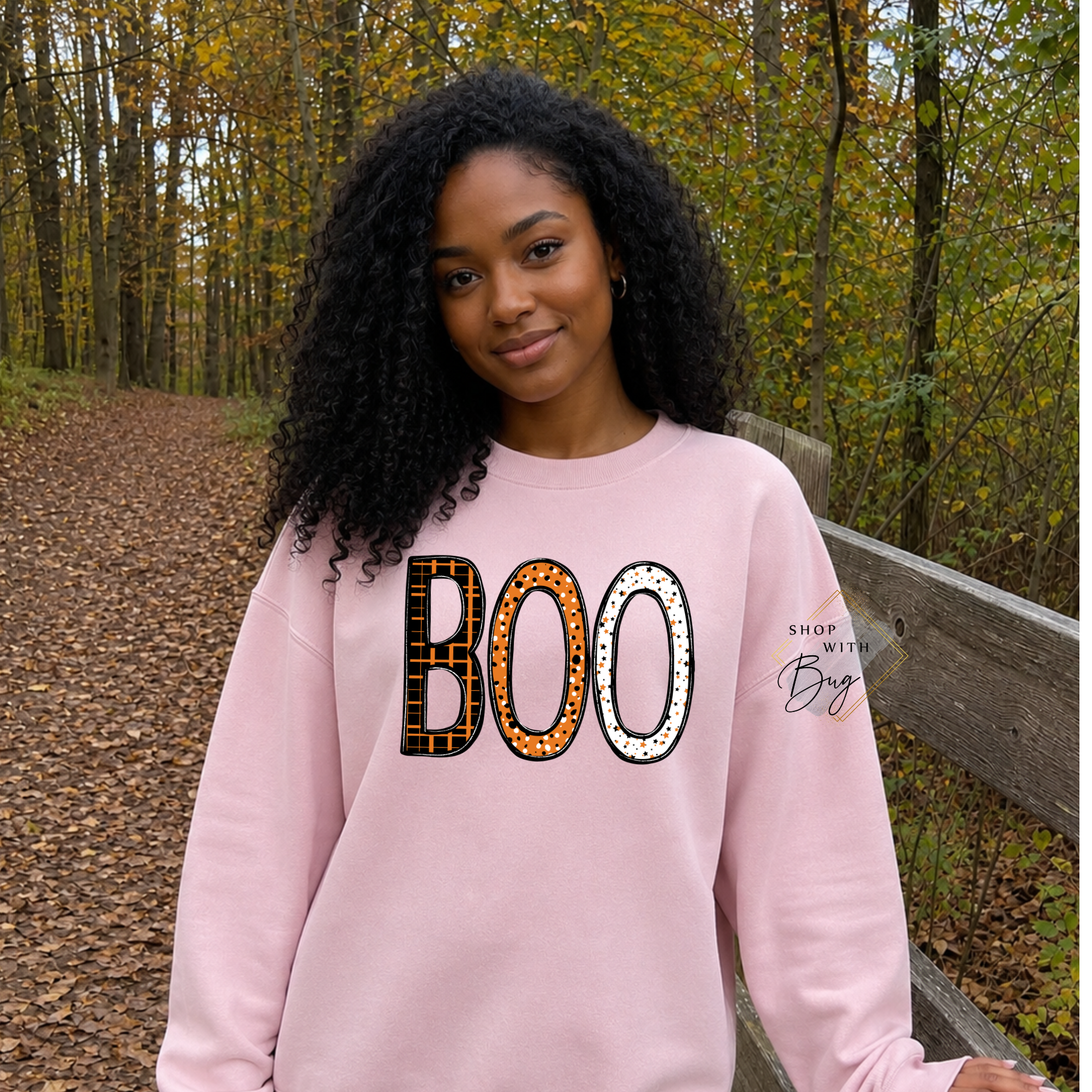 Boo Sweatshirt, Trendy Halloween Sweater, Spooky Season Sweater, Fall Vibes, Cute Ghost Sweatshirt, Stars Ghost