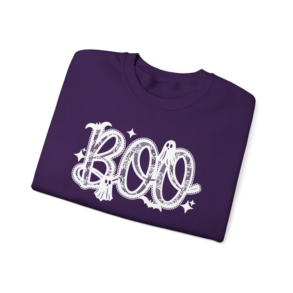 High Quality Lace Boo Crewneck Sweatshirt
