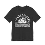 Thanksgiving Bring out the Best in Family Dysfunction Halloween Womens T-Shirt