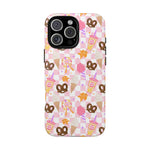 Carnival Themed Phone Case, Stars checkered tough case Case, Cute Fair Phone Cover