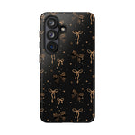 Leopard Bow Themed Phone Case, Leopard tough case Case, Cute Bow  Phone Cover