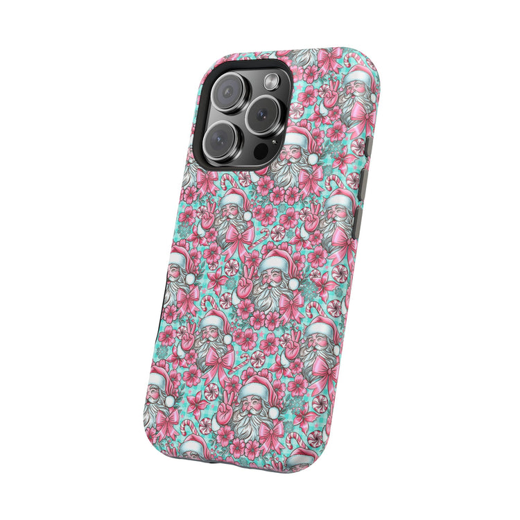 Pink Santa Magnetic Tough Cases