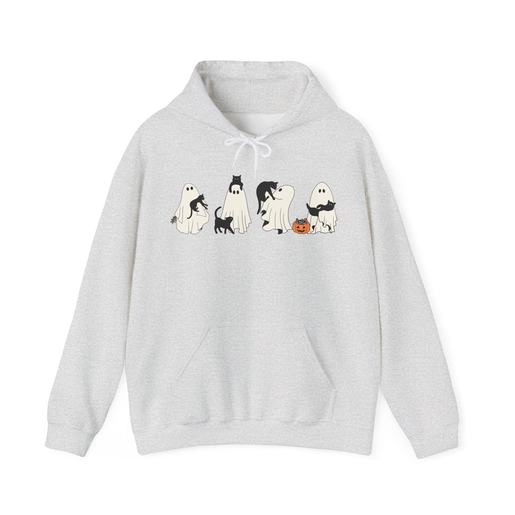 Ghost Cat Hooded Sweatshirt